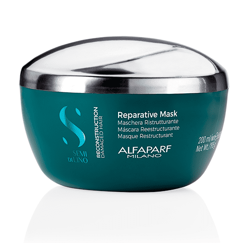 Mascarilla Reparadora Alfaparf Milano Semi di Lino Reconstruction 200 ml